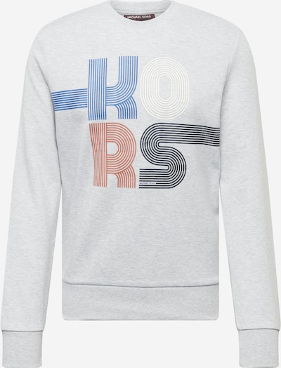 Michael Kors Mikina - kráľovská modrá / svetlosivá / ohnivo červená / čierna, Produkt