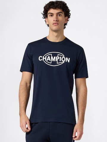 Champion Authentic Athletic Apparel Shirt in Blue: front