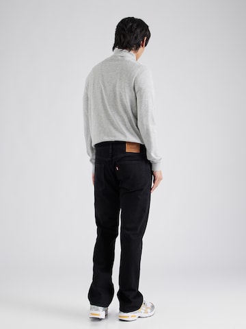 LEVI'S ® Bootcut Jeans '527' in Zwart