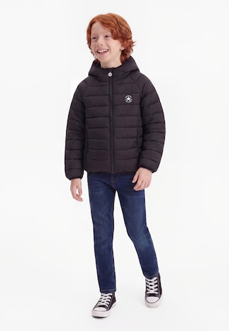 Veste mi-saison 'ESS' CONVERSE en noir : devant