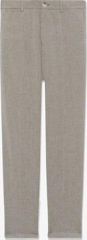 Coupe slim Pantalon chino 'Liam' Matinique en beige : devant