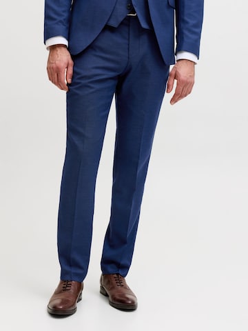 Slimfit Pantaloni cu dungă 'Solaris' de la JACK & JONES pe albastru