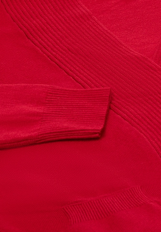 aleva Gebreid vest in Rood