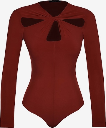 Trendyol Paitabody värissä punainen: etupuoli