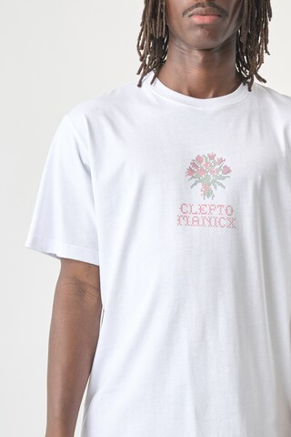 Cleptomanicx T-Shirt in Weiß