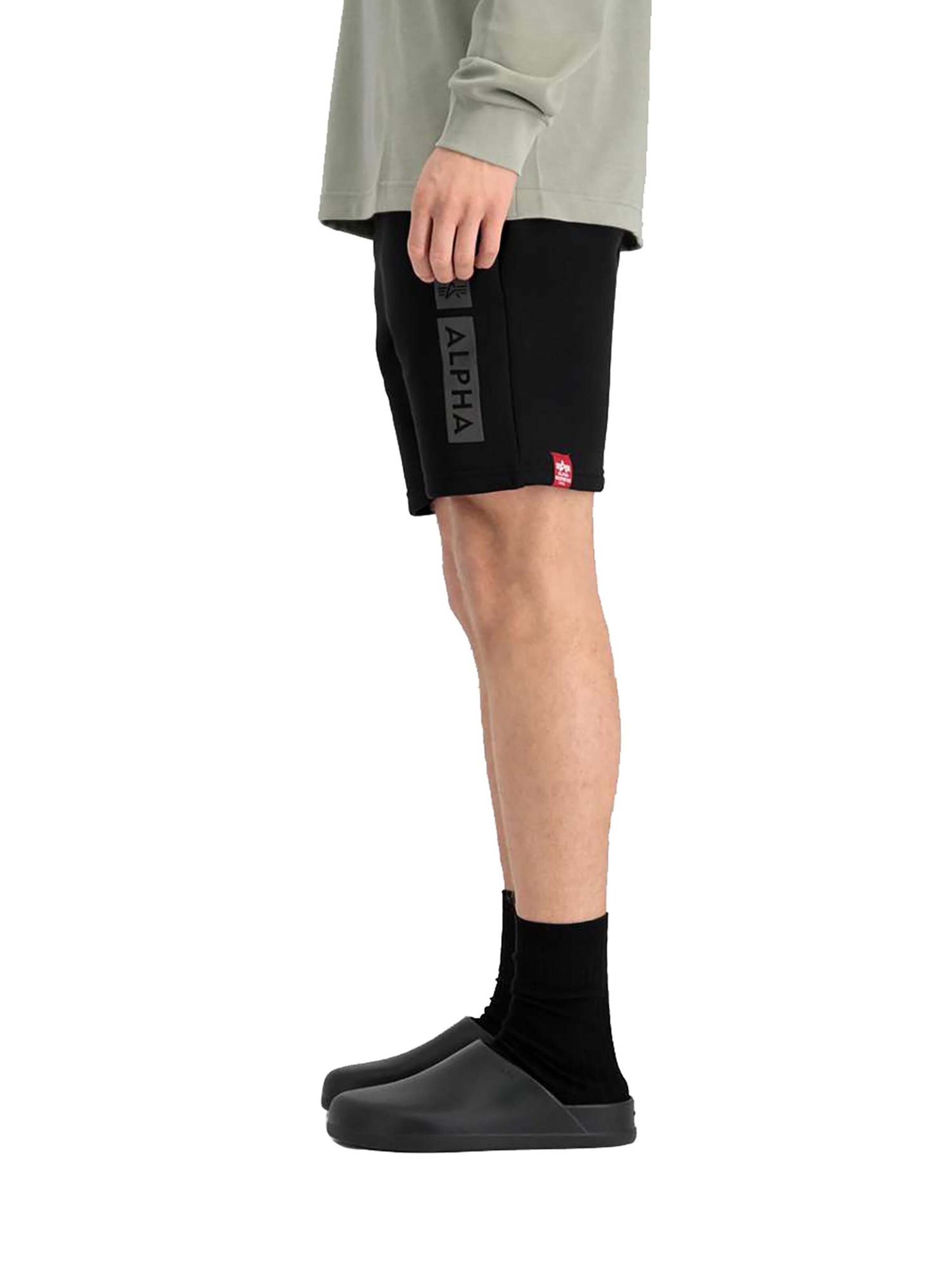 ALPHA INDUSTRIES Regular Pants 'Alpha PP' in Black