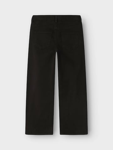 Wide leg Pantaloni 'NKFROSE' de la NAME IT pe negru
