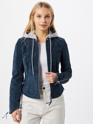 FREAKY NATION Between-season jacket 'Lahja' in Blue: front