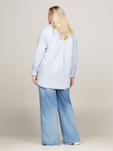 Chemisier Tommy Hilfiger Curve en bleu