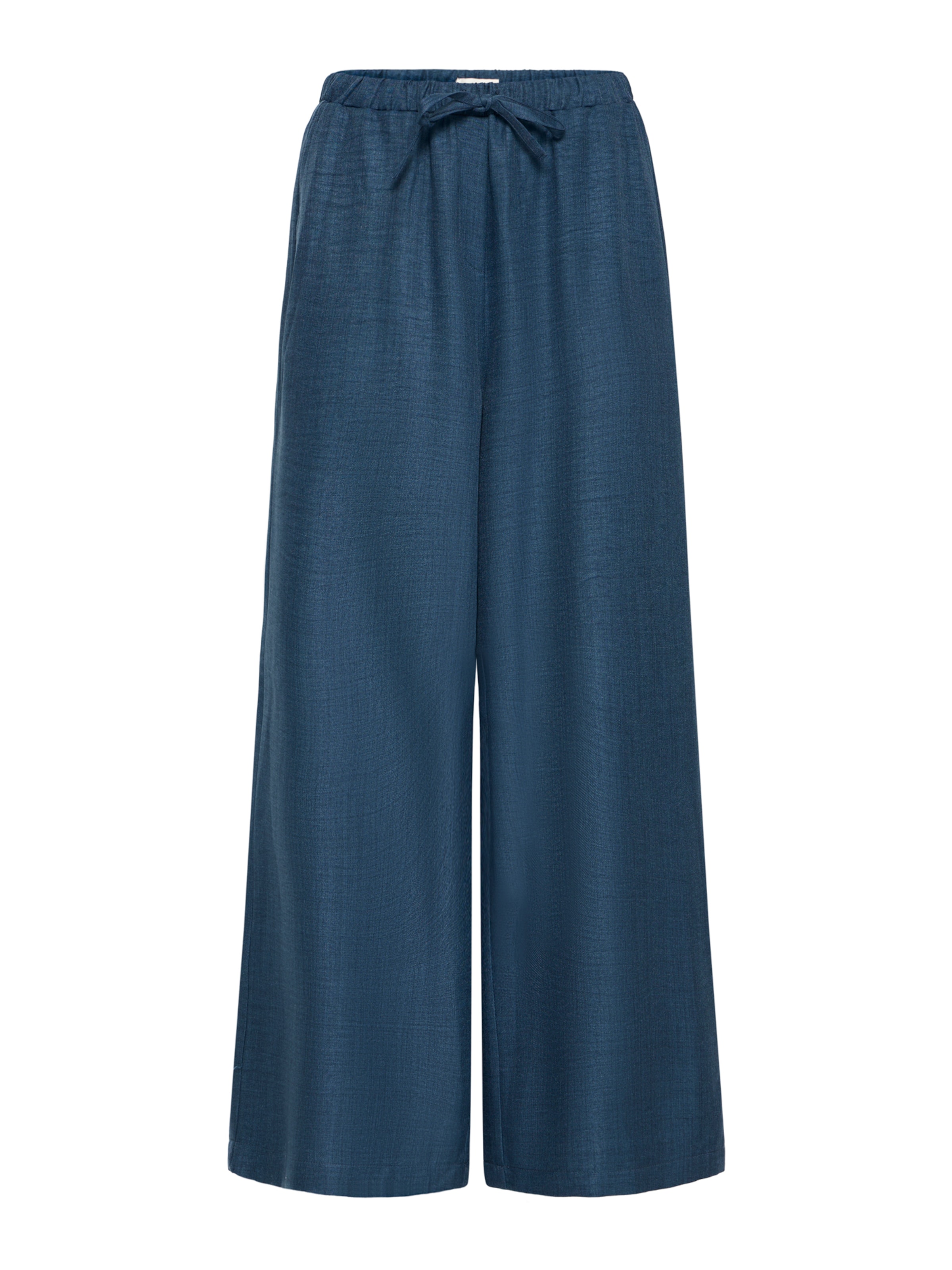 ICHI Wide leg Pants 'IHKATICO' in Blue: front