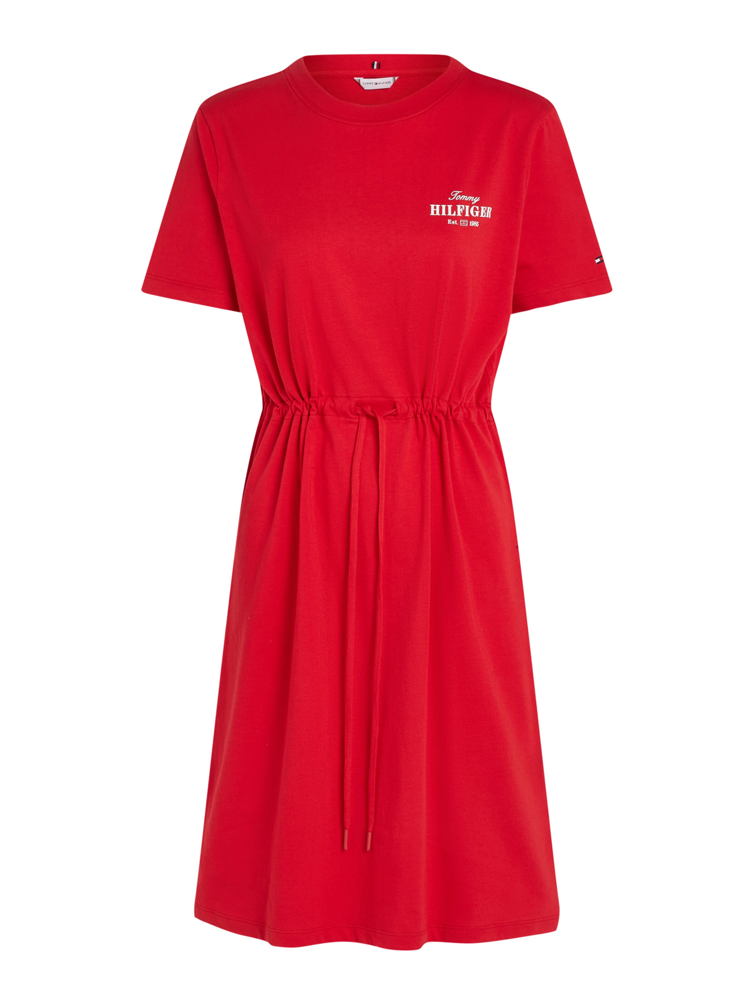 TOMMY HILFIGER Šaty – červená: přední strana