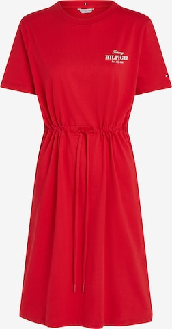 TOMMY HILFIGER Jurk in Rood: voorkant