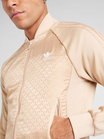ADIDAS ORIGINALS Sweatjakke i beige