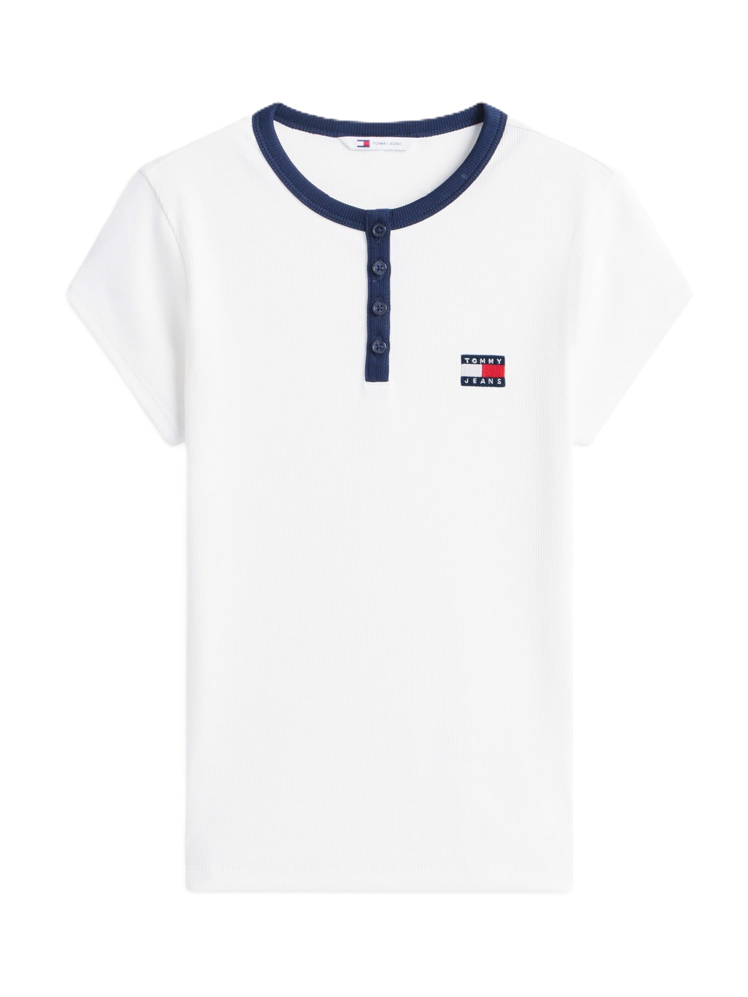 Tommy Jeans Shirt in White: front