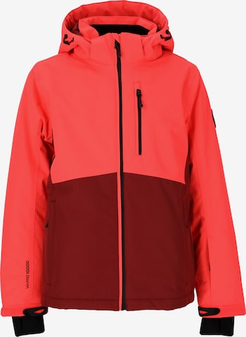Whistler Outdoor jacket 'Gigi' in Orange: front