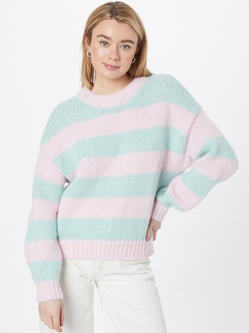 Pulover 'NEWWINE' de la VERO MODA pe roz: față