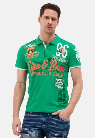 CIPO & BAXX Poloshirt in Grün