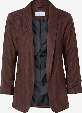 ABOUT YOU - Blazer 'Naima' em castanho: frente