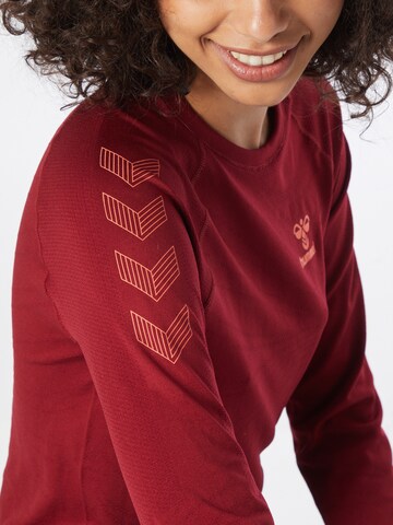 T-shirt fonctionnel 'Ongrid' Hummel en rouge