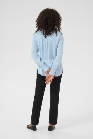 Kaffe Blouse in Blauw