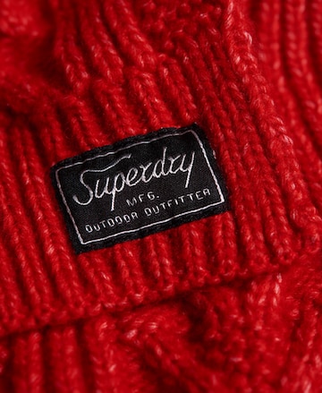 Superdry Scarf in Red