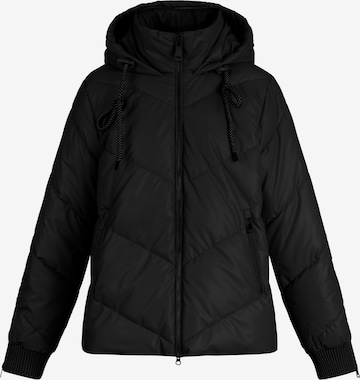ONE MORE STORY Winter Jacket in Black: front