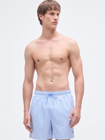Calvin Klein Swimwear Hlače za k noši | modra barva