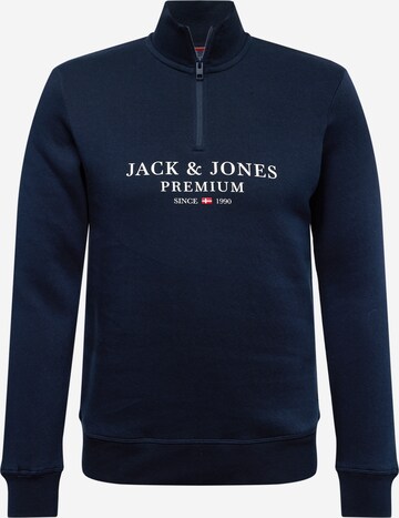 JACK & JONES Sweatshirt 'BLUASTON' in Blau: predná strana