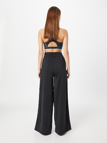 ADIDAS ORIGINALS Wide leg Broek 'Always Original Laced ' in Zwart