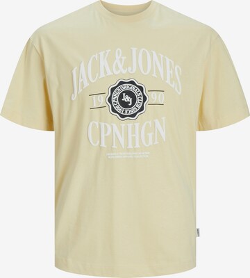 T-Shirt 'Lucca' JACK & JONES en jaune : devant