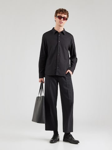 Calvin Klein Comfort Fit Πουκάμισο σε μαύρο