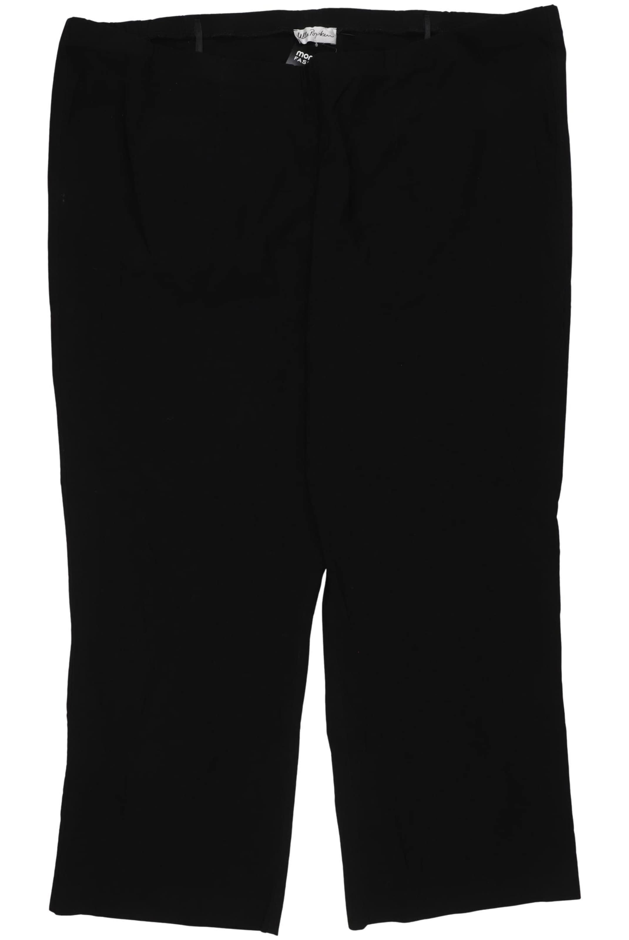 Ulla Popken Stoffhose 9XL in Schwarz: Vorderseite
