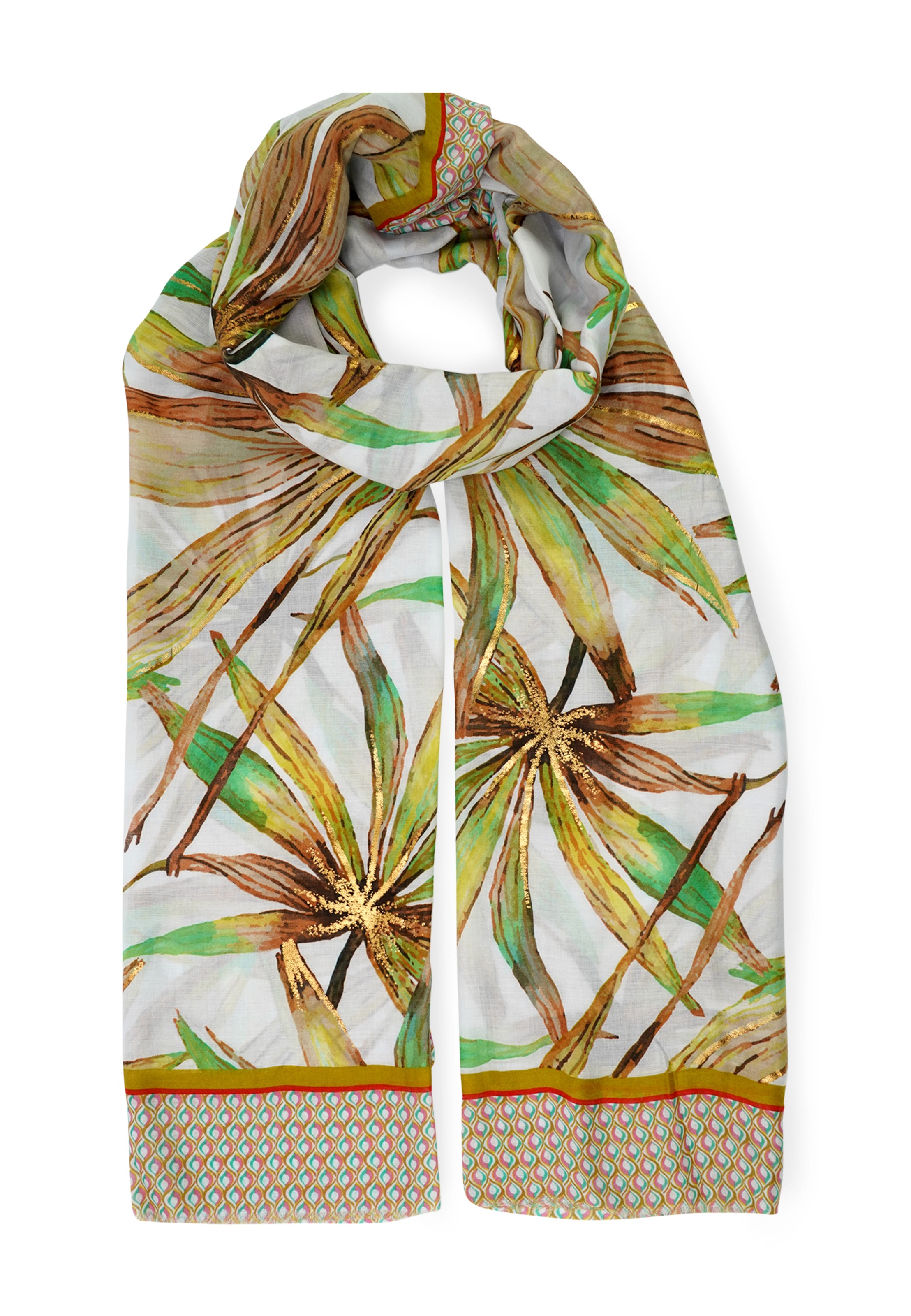 HARPA Sjaal in Groen: voorkant