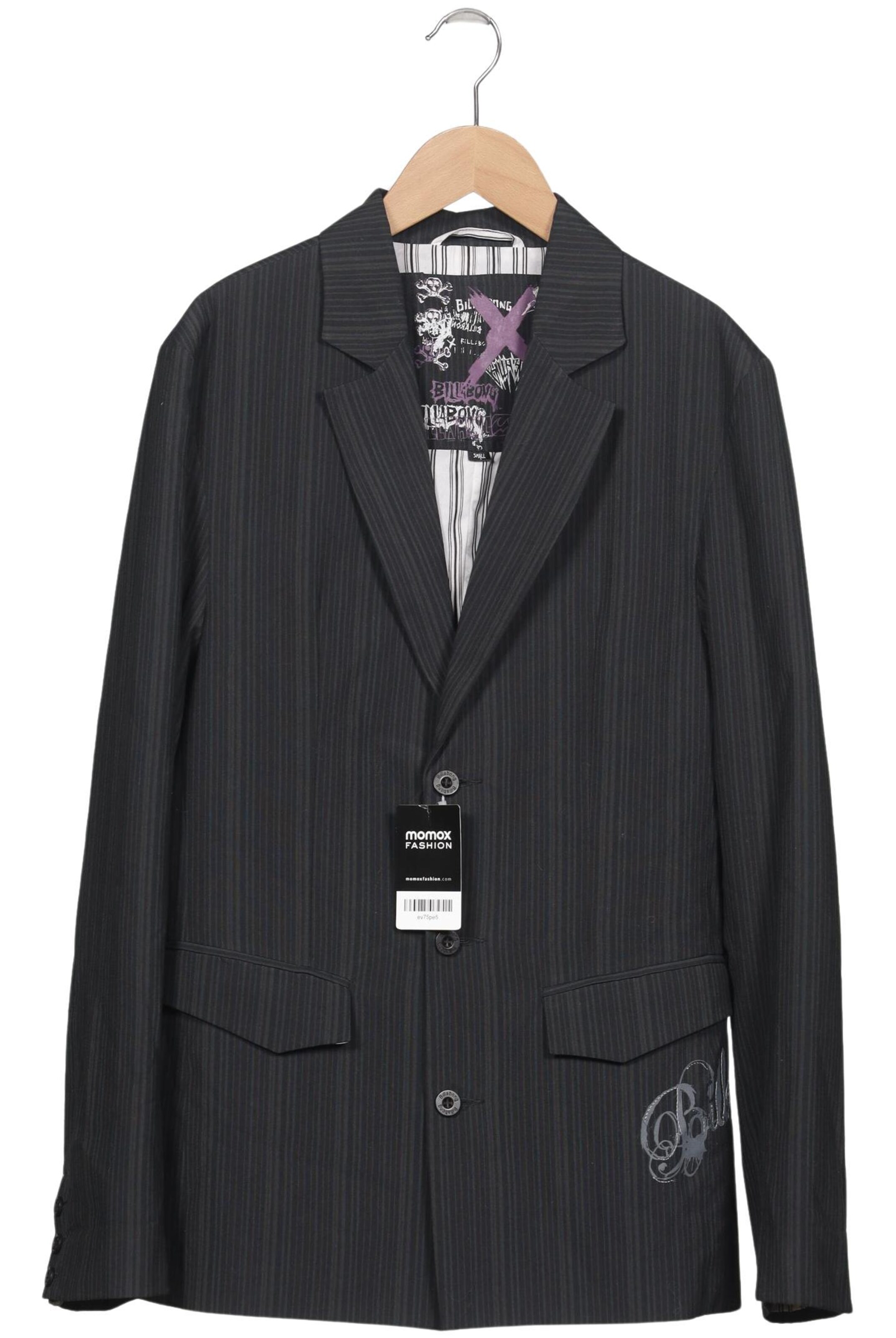 BILLABONG Suit Jacket in S in Grey: front