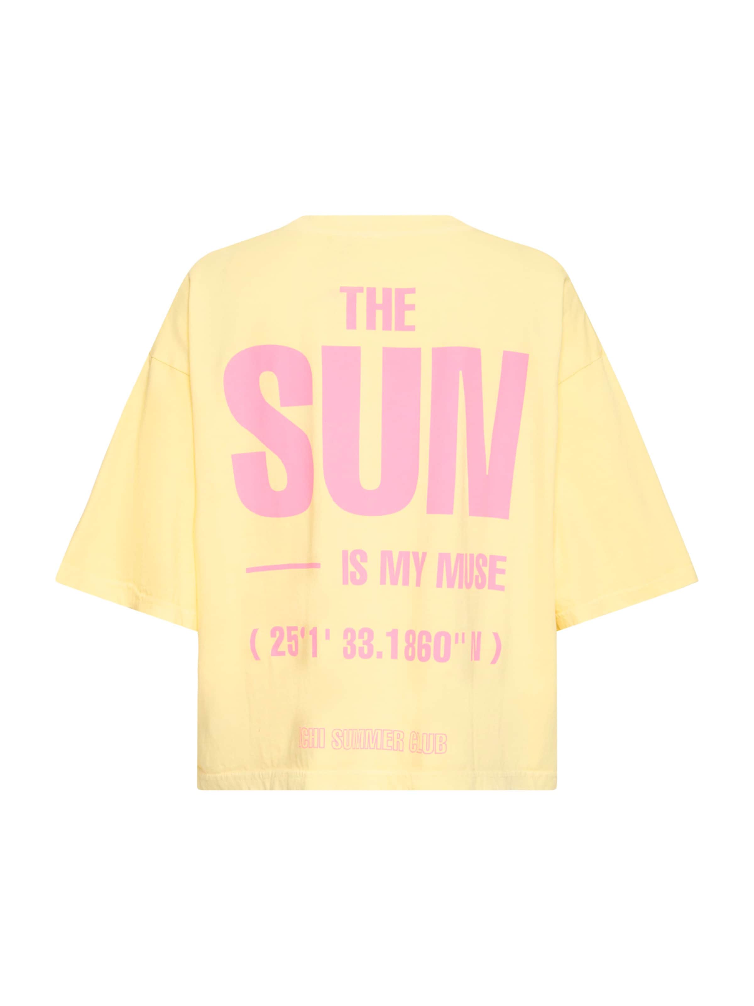 ICHI Shirt 'IHNICA' in Yellow