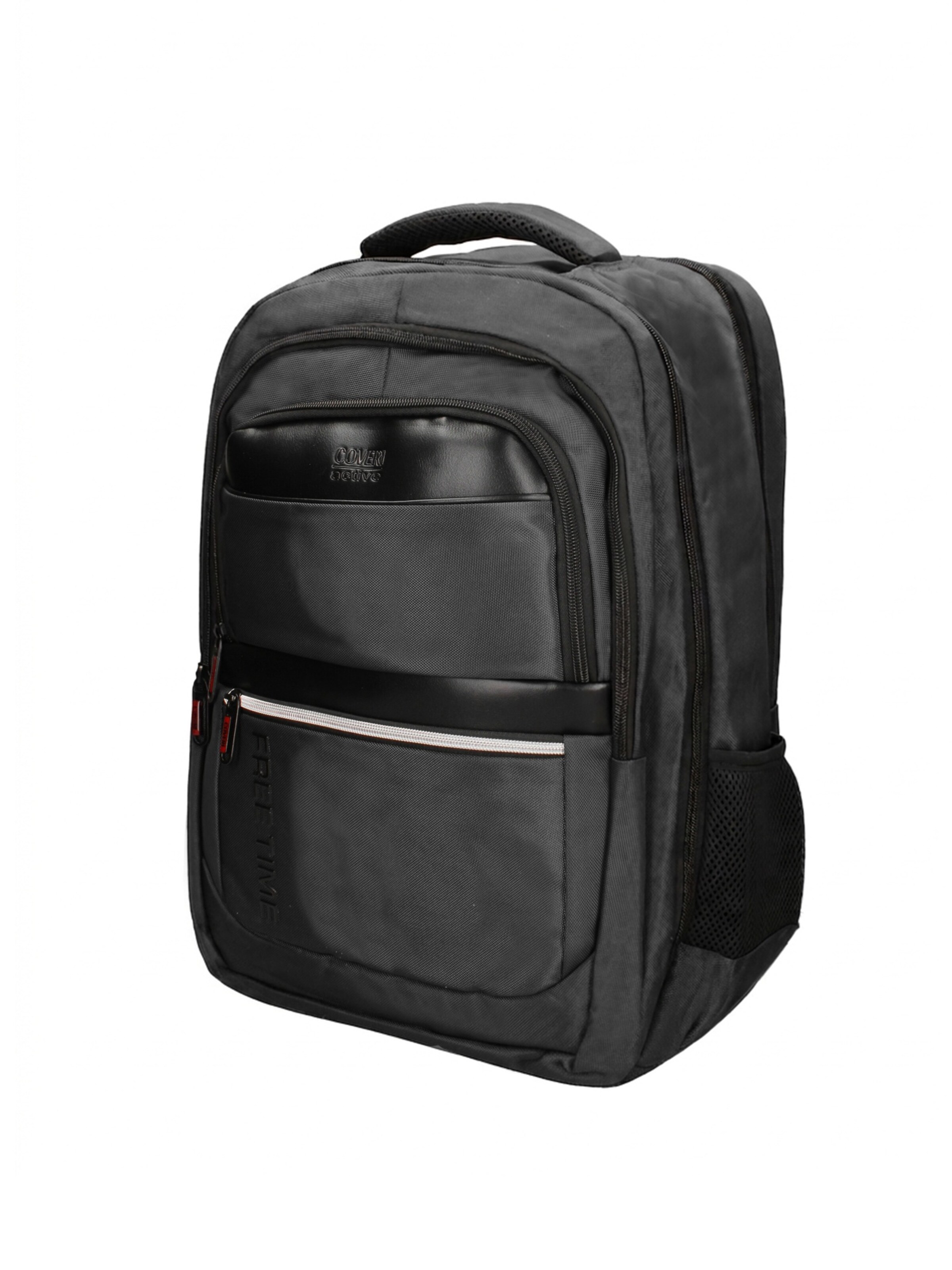 Zaino 'Zaino Coveri Collection poliestere resistente con zip' di Coveri Collection in grigio
