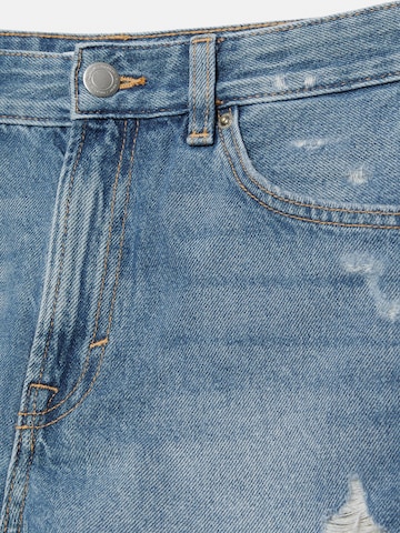 Pull&Bear regular Jeans i blå