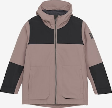COLOR KIDS - Casaco outdoor em rosa: frente