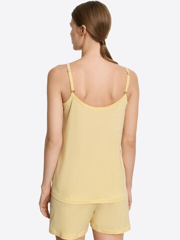 Shorty ' Juliet ' Hanro en jaune