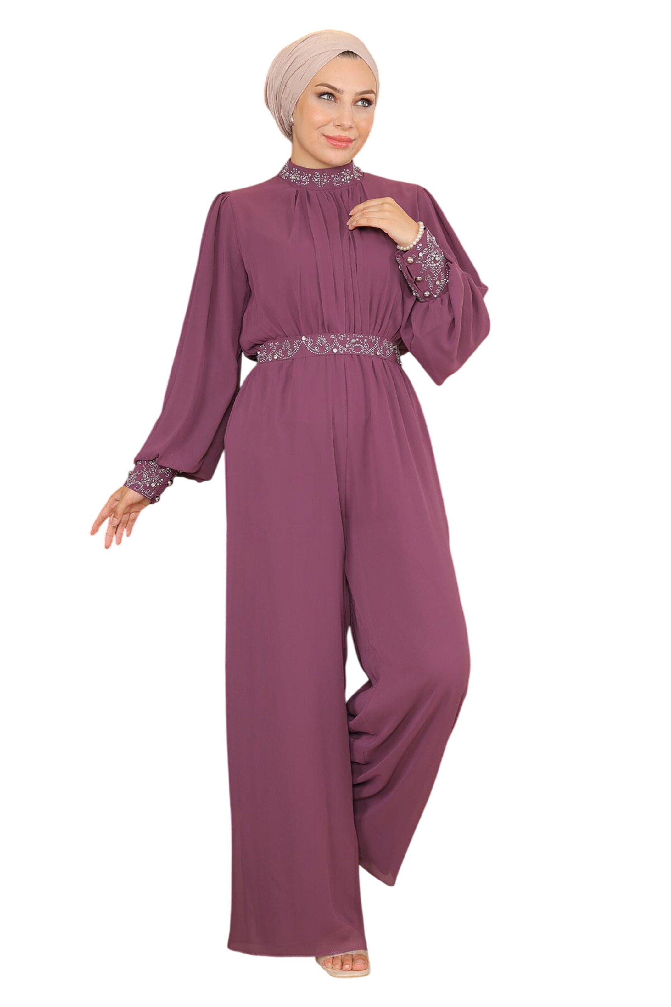 MODAMIHRAM Jumpsuit in Lila