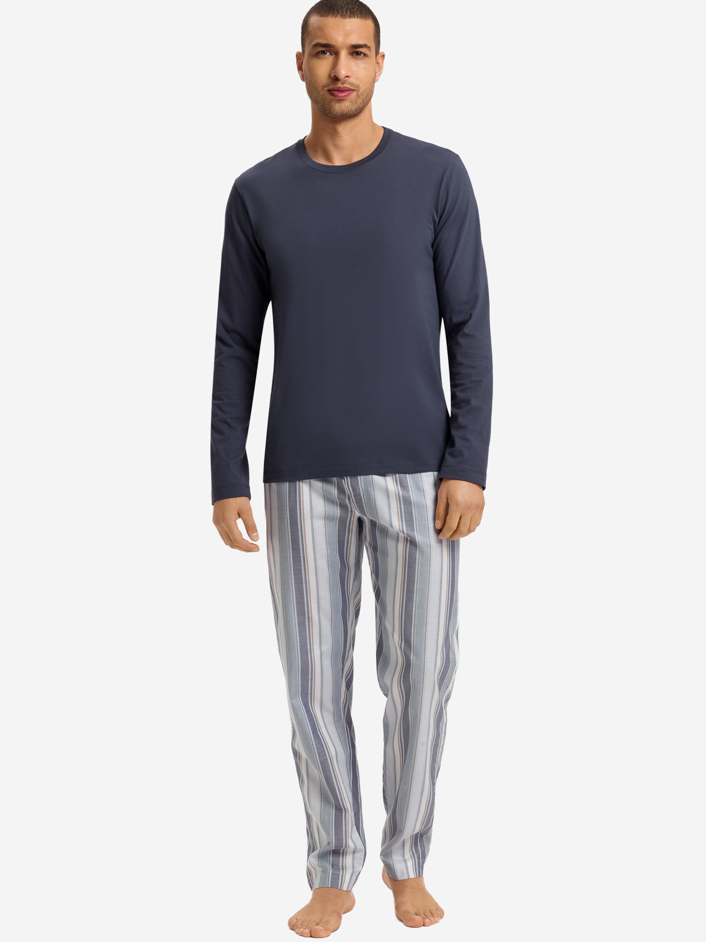 Pantalon de pyjama ' Night & Day ' Hanro en bleu