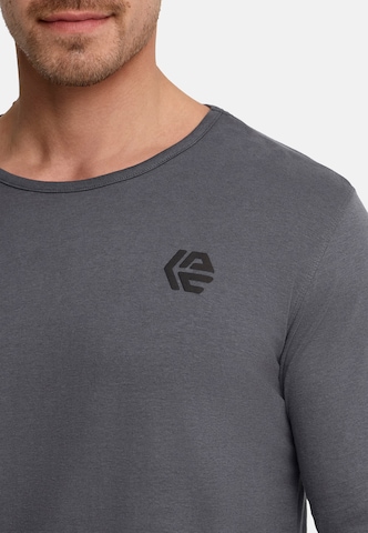 INDICODE JEANS Shirt 'Trense' in Grey