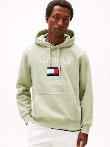 TOMMY HILFIGER Sweatshirt in Green: front