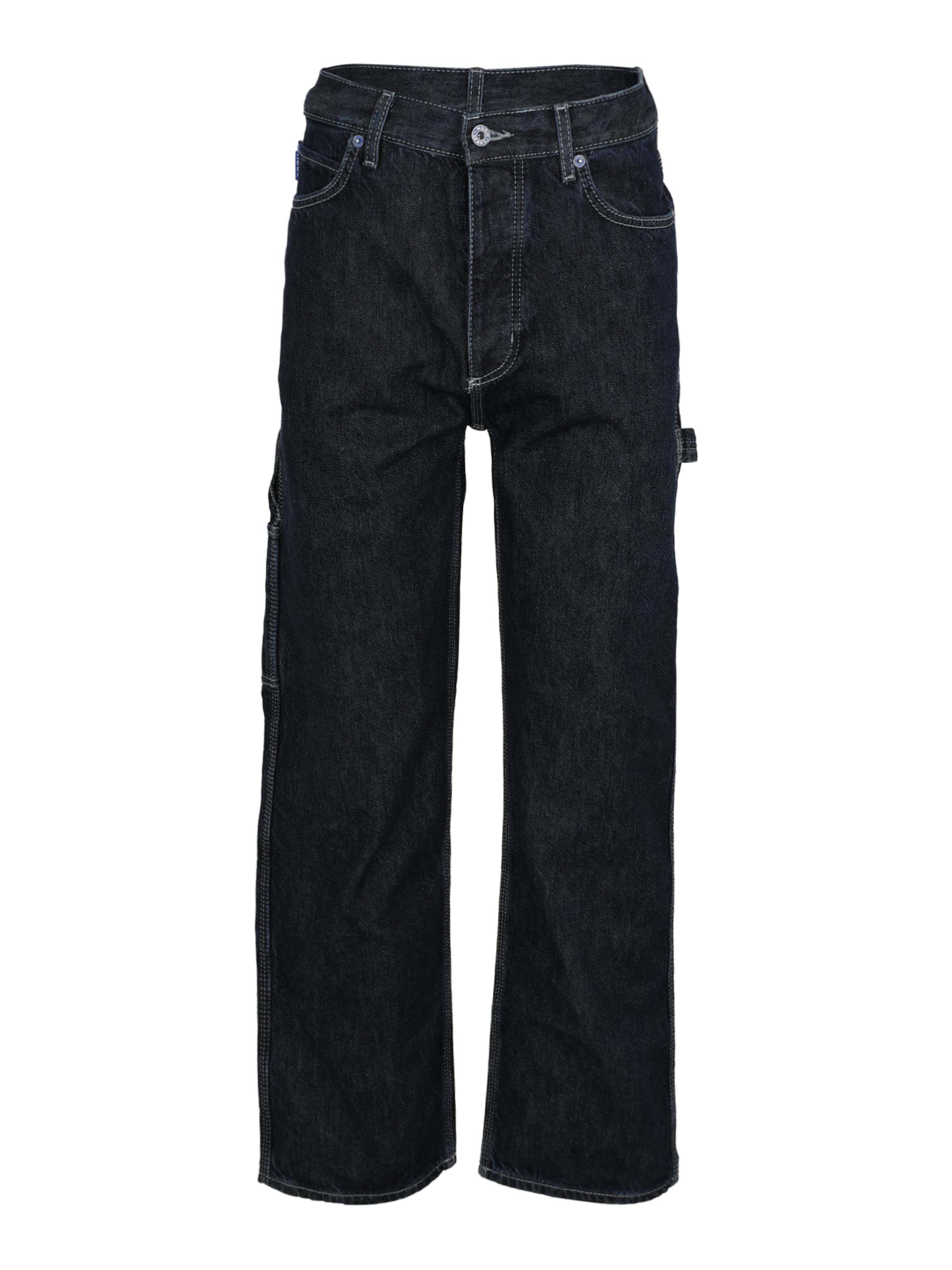 HUGO regular Τζιν 'Carpenter' σε μπλε: μπροστά