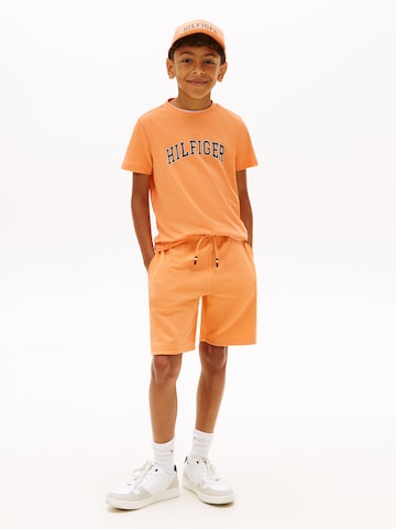 oranžinė TOMMY HILFIGER Marškinėliai