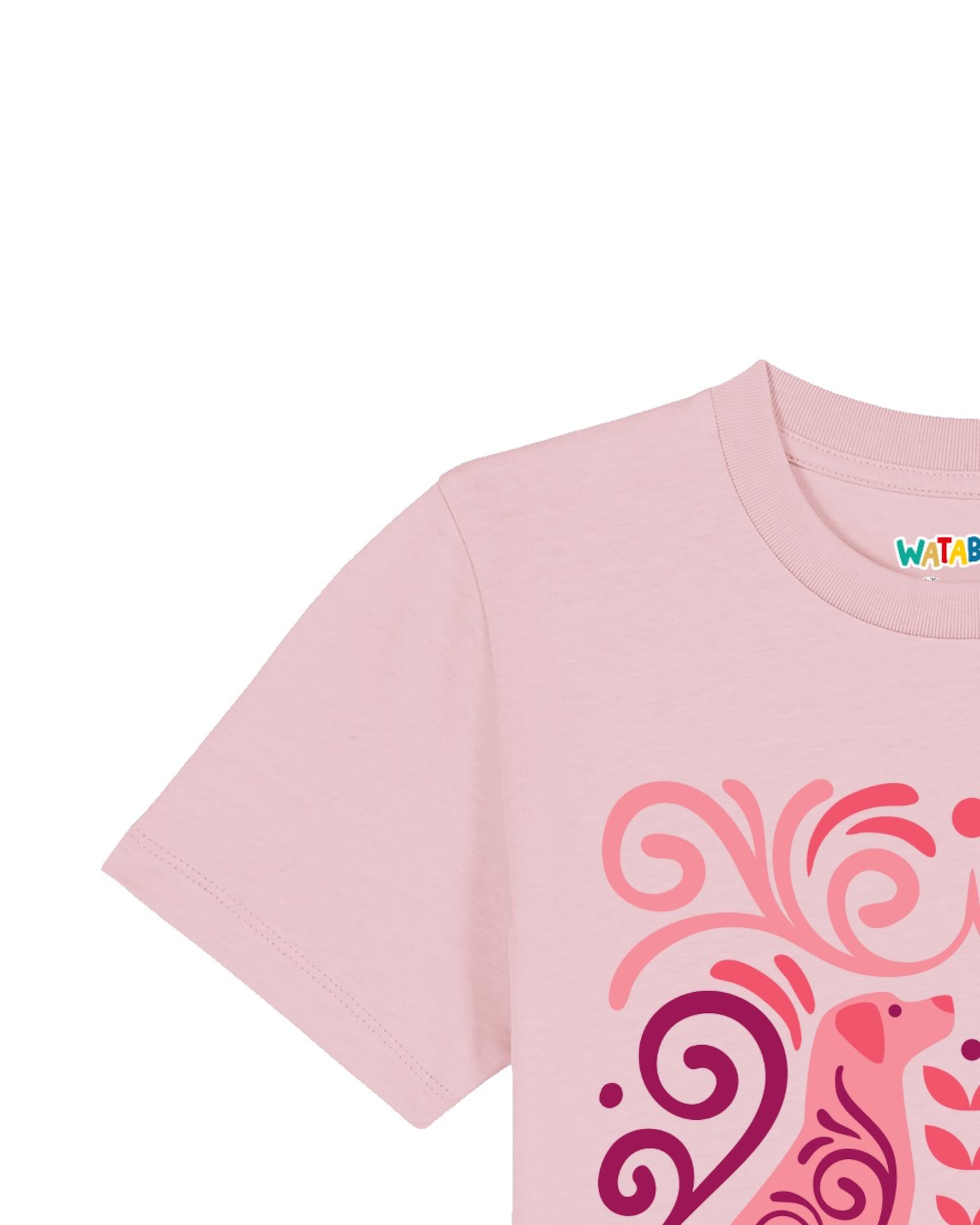watabout.kids Shirt 'Hundeliebe' in Pink