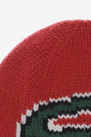 LACOSTE Hut oder Mütze One Size in Rot