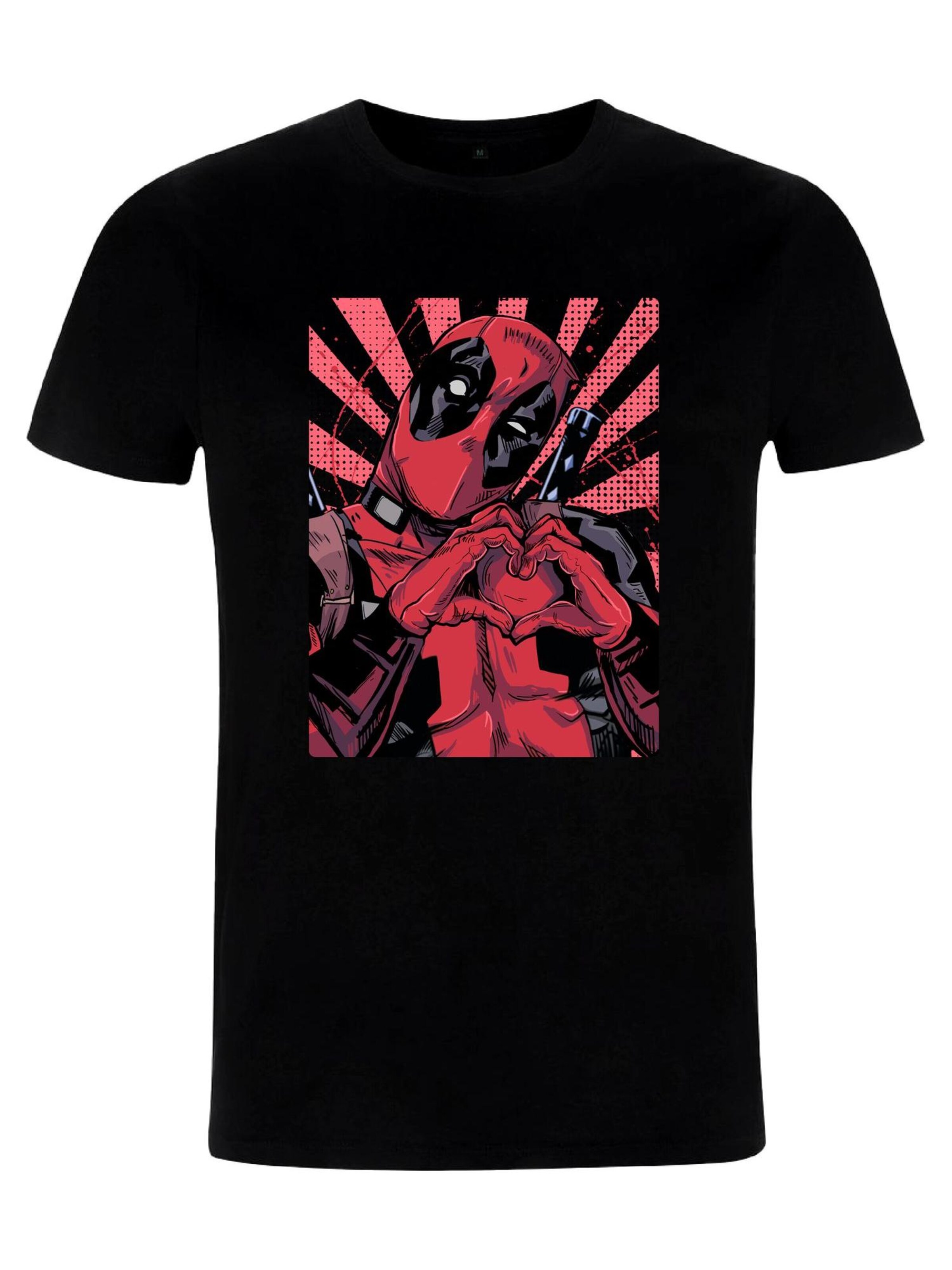 marvel Shirt‌‌‌‌ in Schwarz: Vorderseite