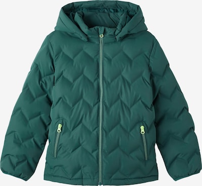 NAME IT Prijelazna jakna 'Marl' u siva / tamno zelena, Pregled proizvoda