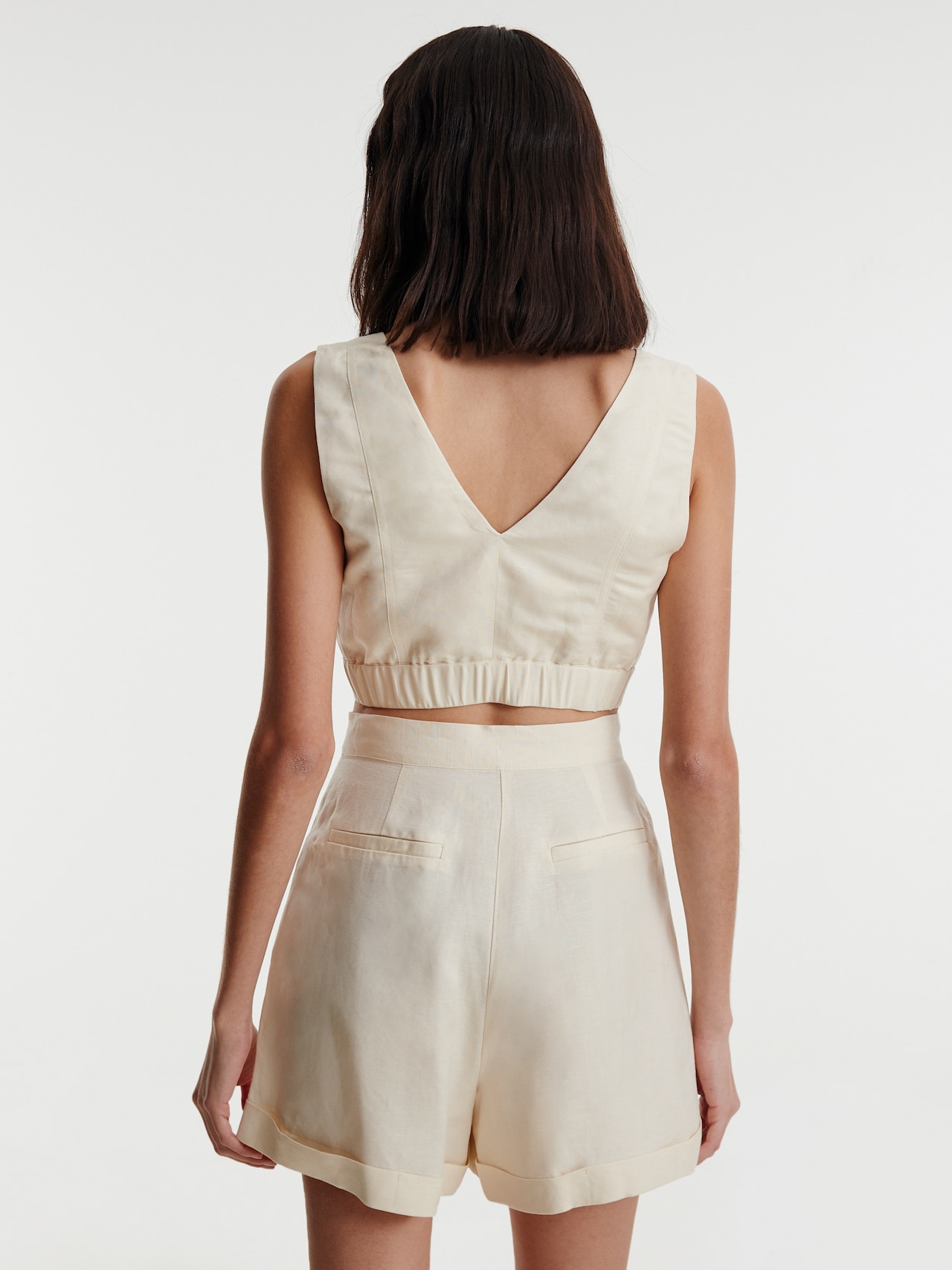 EDITED Top 'Kalua' beige